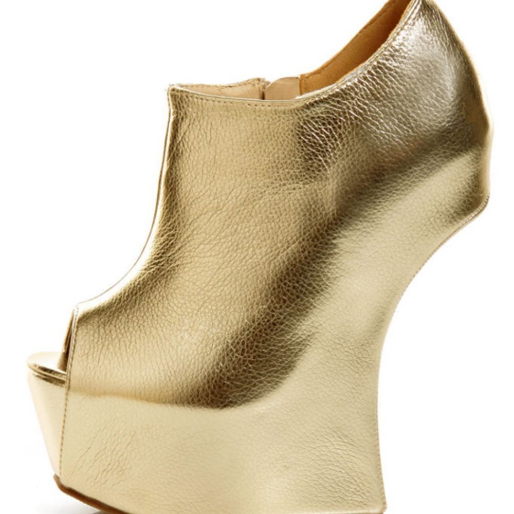 Privileged Keaton Gold Metallic Shootie